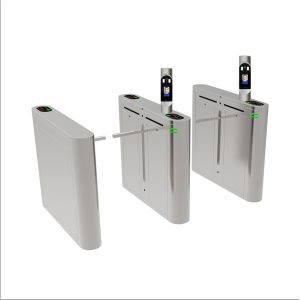 SS304 Bi Directional 450MM Drop Arm Turnstile Gate