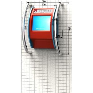 China J5A19 Self service barcode reading digital signage on sale