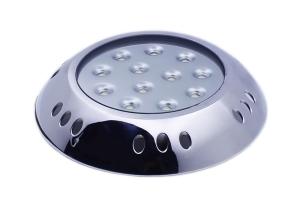 China Stainless Steel Swimming Pool Light ip68 Outdoor Underwater LED Light RGB Pool Light factory