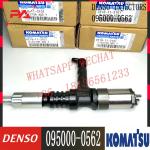 095000-0561 095000-0562 Komatsu Fuel Injectors For 6218-11-3101 6218-11-3102tsu