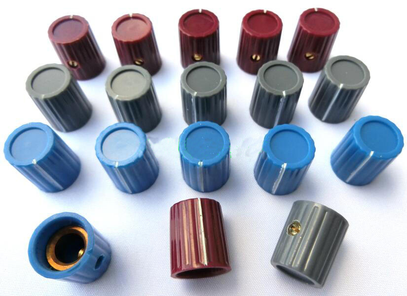 Guitar AMP Volume Knob Volume knob potentiometer knob (D)17 17(H)mm for ALPS16 ALPS27 peduncular shaft