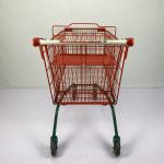 210L European Type Lightweight Shopping Trolley Commercial Shopping Carts With