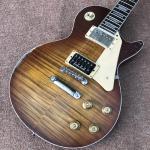 New high quality relic standard LP electric guitar, Tobacco burst, Tune-o-Matic