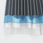 Flexible Polycarbonate Corrugated Sheet 840mm For Roofing Building