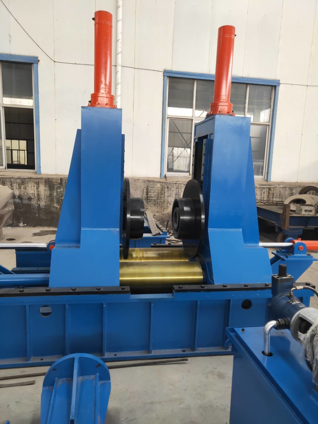 Pipe Making Machine Steel Pipe Mill Welding Line Spiral welded pipe making machine