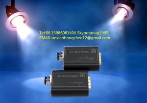 China 4K DVI fiber extenders for 1CH maximum resolution of 4096 x 2160@30HZ DVI signal over fiber to 10 km factory