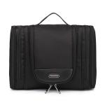 Girls Double Zipper Polyester Hanging Travel Toiletry Bag