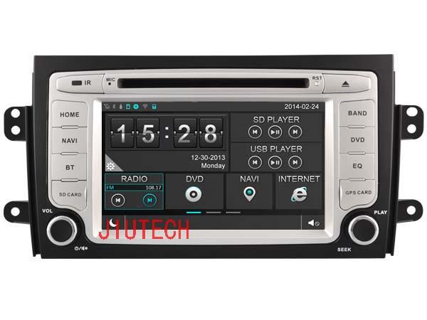 Car Radio GPS SatNav DVD Stereo Headunit For SUZUKI SX4 (2006-2012),touch screen