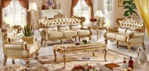 China leather sofa set velvet sofa classical living room furniture sofa sets factory
