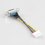 OEM Copper Industrial Wire Harness Assembly DB9 Female To XH JST 3 Pin