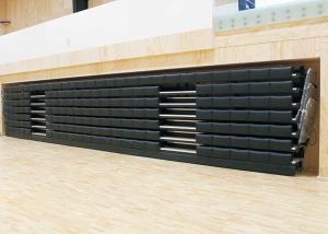 China Motorized Retractable Grandstand Seat Without Backrest factory