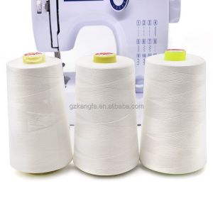 White 40S/2 Quilting Thread for Loom Edge Taping Bottom Durable and Long-lasting