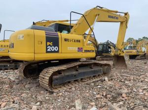 China Secondhand Hydraulic Komatsu Mining Excavator Machinery PC200-7 Komatsu 200 Excavator factory