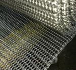 Stainless Steel Balanced Weave Flat Wire Conveyor Belt Systems For Food Industry
