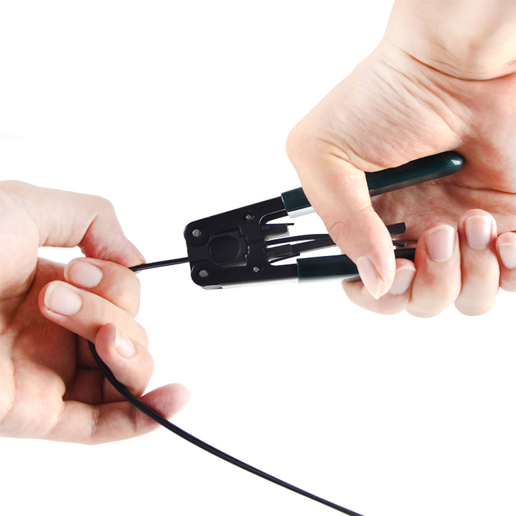 Sharp Blade Fiber Optic Cable Stripper For Spring FTTH CATV CB antenna