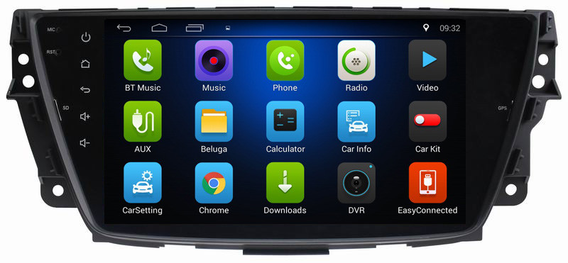 Ouchuangbo car radio stereo gps bluetooth stereo android 8.1 for MG GS support USB SWC wifi WIFI receiver
