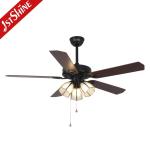 High Speed Ceiling Fan with Light Input Voltage V 110-240V/50Hz-60Hz Metal