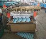 686 762 Double Layer Roofing Sheet Forming Machine 350H Steel Roofing Roll
