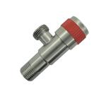 Brushed Water Angle Valve 1 2 X 3 4 304 Stainless Steel 90 Degree 130g