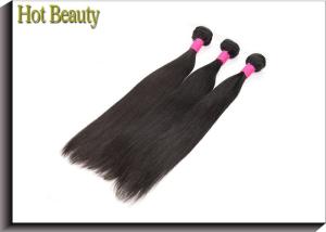 China Grade 7A Virgin Human Hair For Black Girls / Hot Beauty Straight Weaving Hair factory