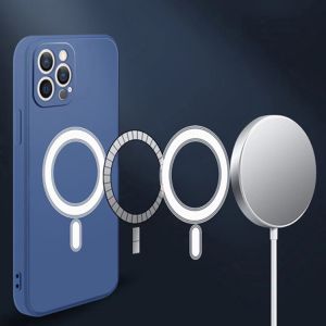 Silicone Qi Mobile Phone Magnet Case 8mm Induction