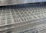 AS1657 Standard Anti Skid Steel Stair Treads Grating 100mm For Parking Lot