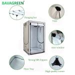 Custom 2x2/3x3/4x4 Plant GrowBox White PE Film 60x60/80x80/120x120cm Plant Tent