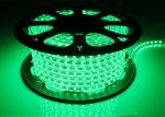 Green High Voltage LED Strip 165 Feet / Roll 14.4W / M Lamp Power