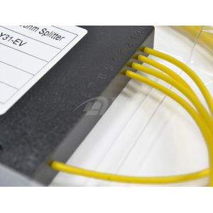 Singlemode Connectorized LC/UPC 1x4PLC (Planar Lightwave Circuit) Splitters