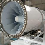 Hot sale dust suppression water mist blower fog cannon sparyer machine for