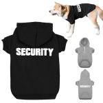 Black OEM Polyester Pet Dog Hoodie