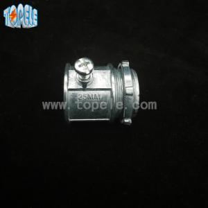 China Silver Color Set Screw Electrical Coupling BS Electrical Conduit Connectors factory