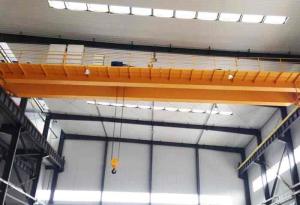 China 50t / 10t High Lifting Speed Double Girder Crane OEM ODM factory