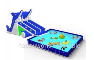 China inflatable water park games , adult inflatable water park , inflatable sea water park factory
