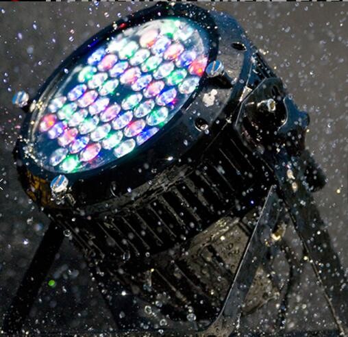 IP65 Waterproof LED Par Light 54X3W RGBW 8CH DMX512 8 CHs Channel