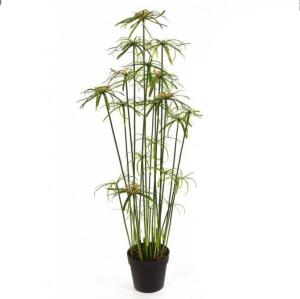 China Height 155cm Artificial Potted Floor Plants Cyperus Eco Friendly factory