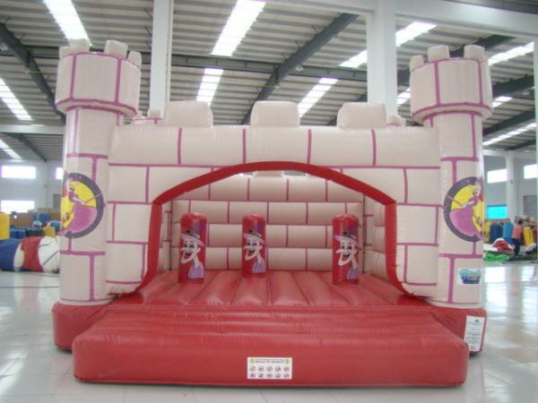 Pink Indoor Playground Air Bounce Jumping Castle for Kids Funny Inflatable