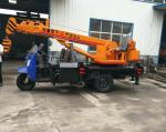 Tricycle Hydraulic Truck Mounted Crane , 3- 5 Ton Lifting Mobile Truck Crane