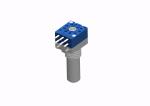 Sealed Metal Shaft Absolute Rotary Encoder Dual Unit For Interphone Walkie