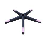 Factory Direct Sales 350mm Radius Nylon Office Chair Swivel Base With Caster