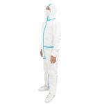 Blue Taped Seams XXL 185cm Disposable Protective Clothing