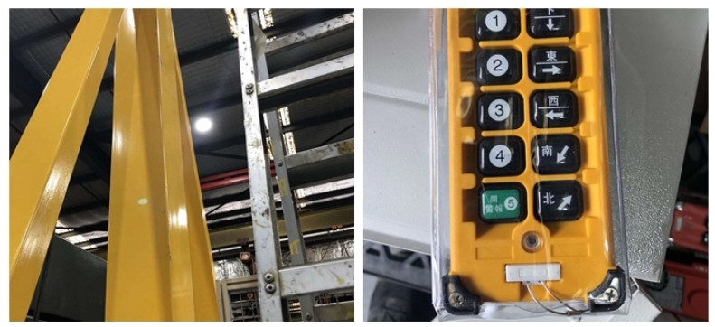 Wireless Control Mini 4 Wheels Workshop Gantry Crane A Frame