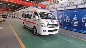 China Ambulance Truck 130km/H Maximum Speed Mobile Clinic Vehicle With Front/Rear Suspension Of 1320/1160mm factory