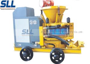 China Mix Refractory Concrete Shotcrete Machine 200m Convery Distance Slope Reinforcement factory