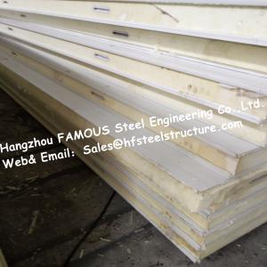 China Insulated 75mm 100mm Floor / Ceiling Cold Room Panel For Fruit Vegetables factory