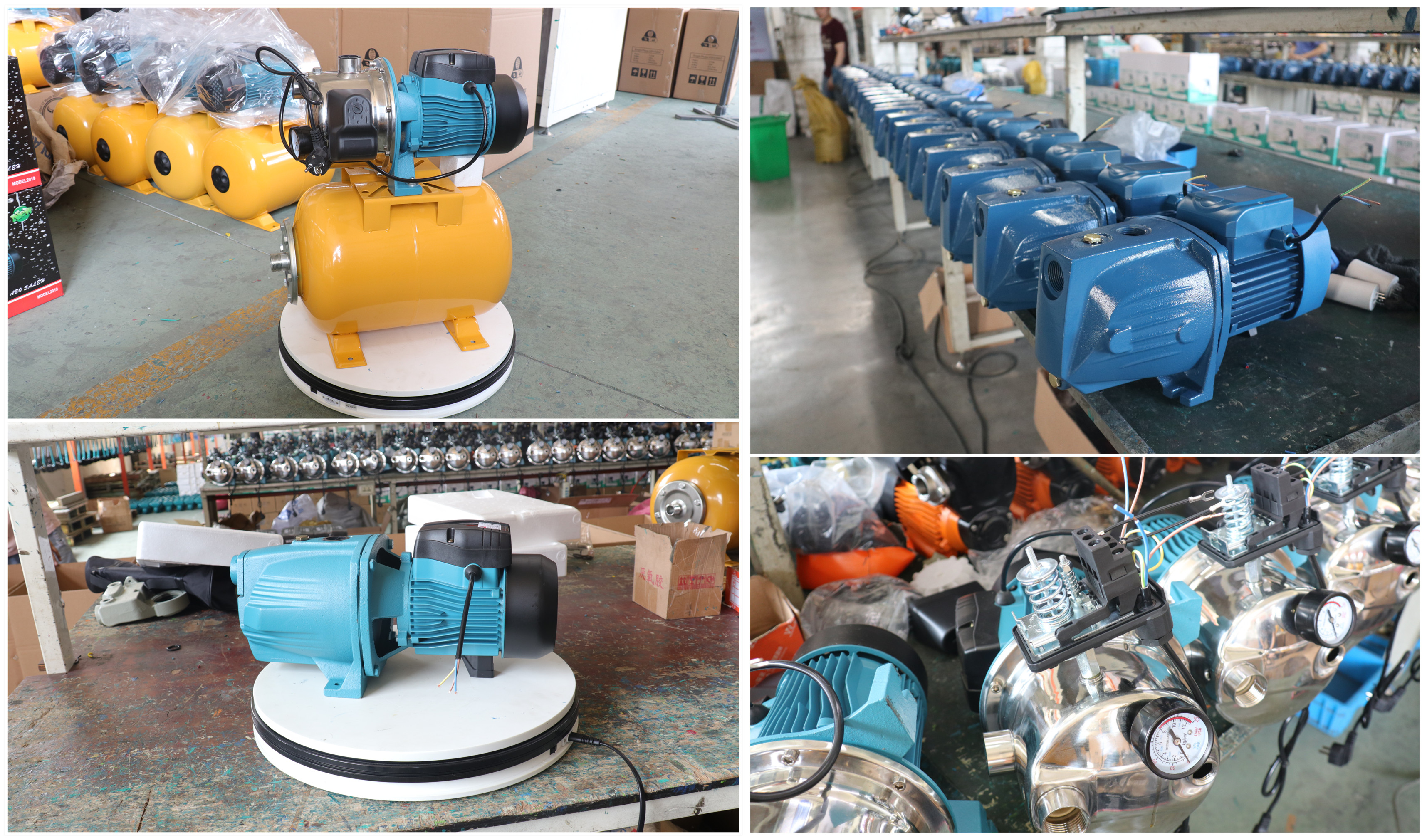 JET self-priming pump