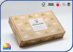 OEM Pattern Printing Paper Socks Corrugated Mailer Box With Custom Logo