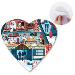 Adhesive 3D Lenticular Stickers For Packing Box Decoration Gift