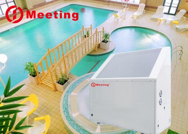 Low Noise LowTemperature Air - To - Water Pool Heat Pump For Indoor Small