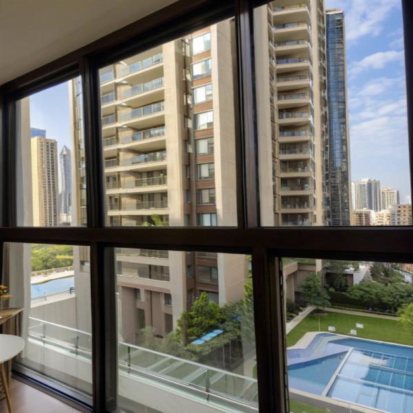 China Customized Glazed Energy Saving Double Glass Aluminum Sliding Window with Great Heat Insulation factory